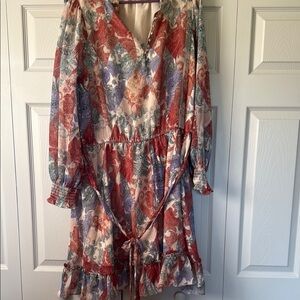 Jessica Simpson Multicolor Floral Dress